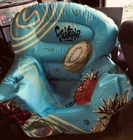 VRHTF Vintage 1998 Fruitopia Blow Up Inflatable Chair !