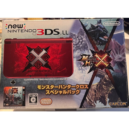 3DS XL Monster Hunter NINTENDO REDSRCCB Cross Special Pack 3DS XL Monster Hunter NINTENDO REDSRCCB Cross Special Pack