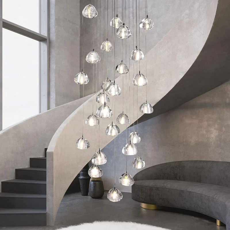 Chrome hanging sales light fixtures
