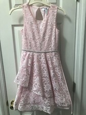 Speechless Kids Dress Size 10 Fancy Pink with Sequins NWOT free ship