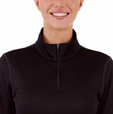 Women's Spyder 1/4 Zip Lightweight High Performance Comfort Base Layer 1537380