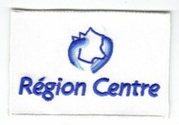 AufnäHer Frankreich - Region Centre Patch Flagge Fahne