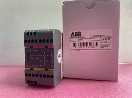1 PIEZA NUEVO ABB Relé de Seguridad 2TLA010026R0200 RT6 24VAC Acelerado - Imagen 1 de 3