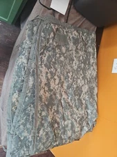 USGI Wet Weather Poncho Liner Woobie Blanket ACU Digital Very Good