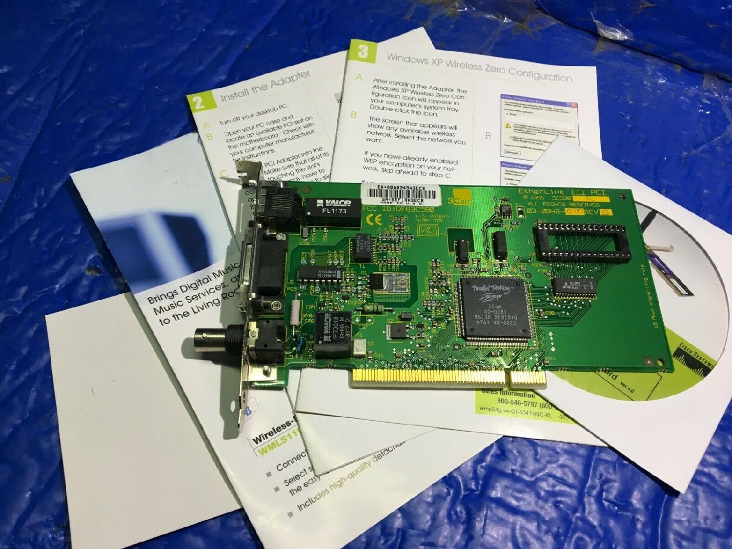 030046010 / HP / HEWLETT PACKARD ETHERLINK III PCI LAN CARD