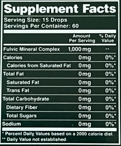 blk. PH 8+ Natural Mineral Alkaline Water Drops Infused with Fulvic 3-Pack - Picture 3 of 4