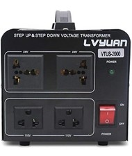 LVYUAN Voltage Transformer Converter 2000 Watt Step Up Down Convert From 110-120