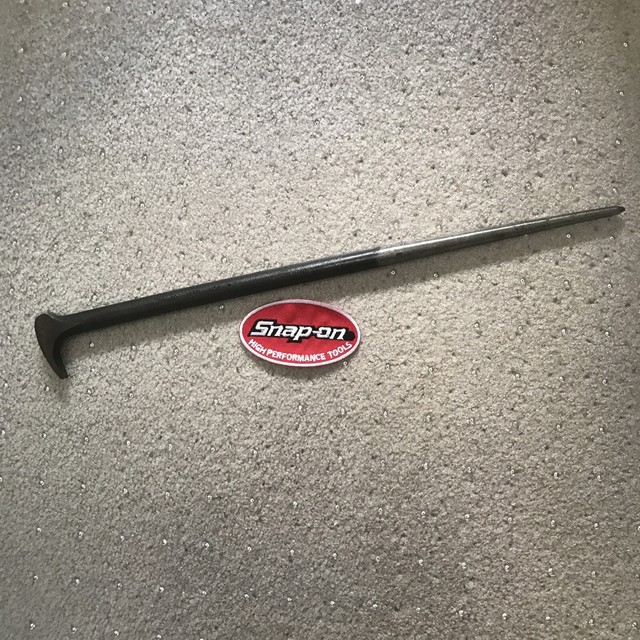 Snapon 1650 16" Lady Foot Rolling Head Pry Bar for sale online eBay