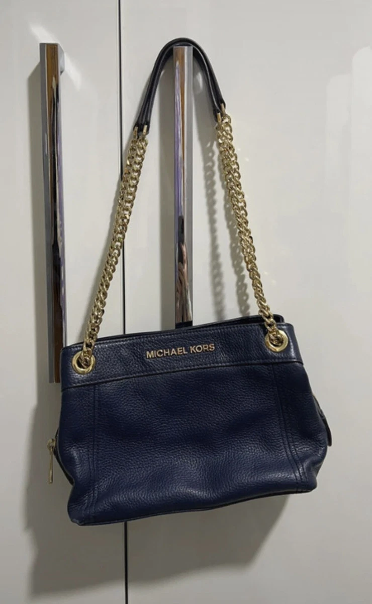 Michael kors navy shop blue bag