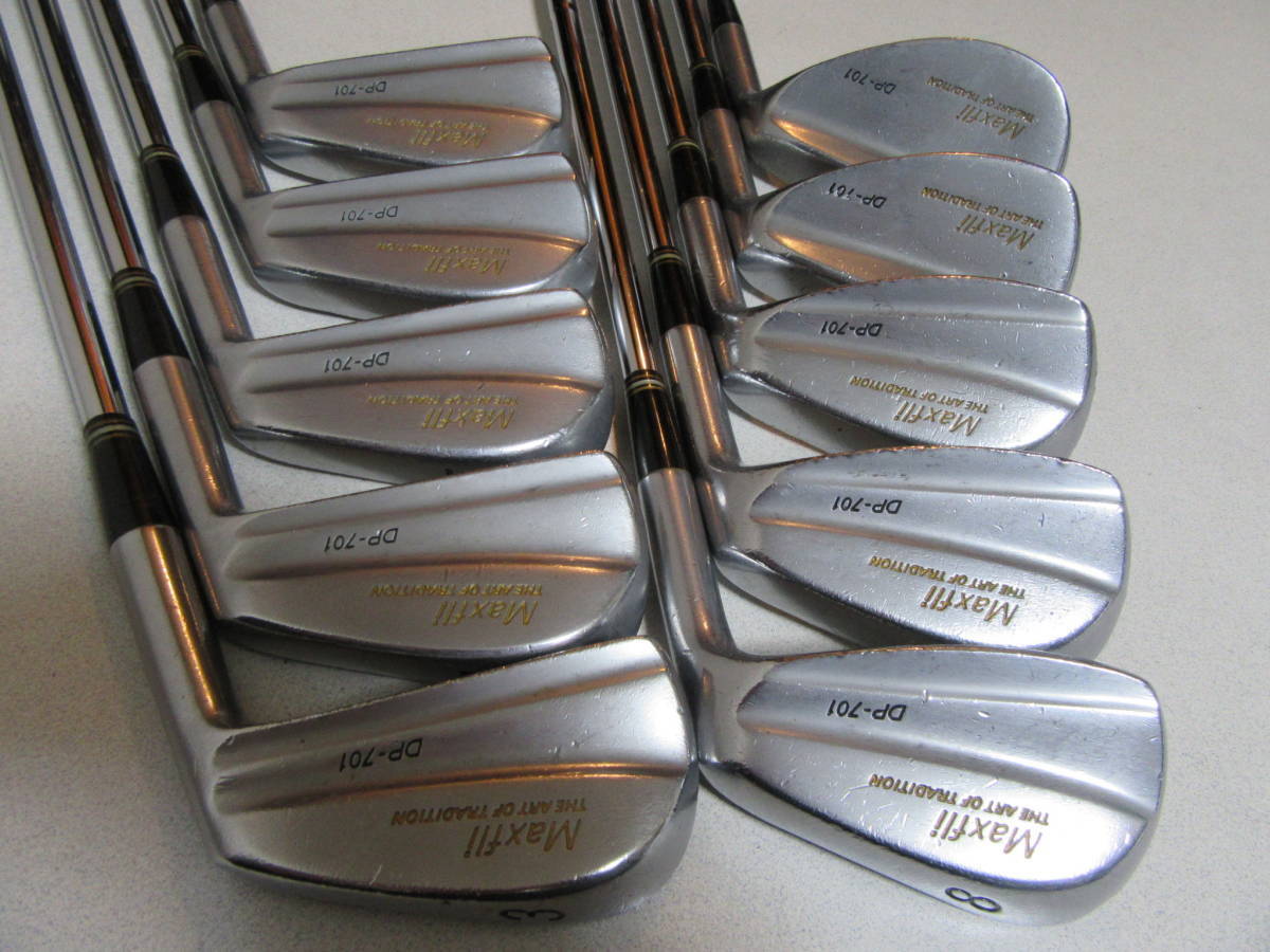 Golf Iron Set Dunlop Maxfli DP-701 Dynamic Gold S400 10pcs 3 Golf Iron Set Dunlop Maxfli DP-701 Dynamic Gold S400 10pcs 3