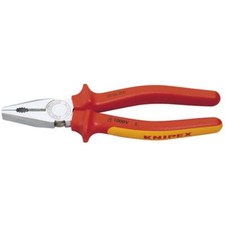 Image of Knipex Knipex 03 06 200 SBE 200mm Fully Insulated Combination Pliers