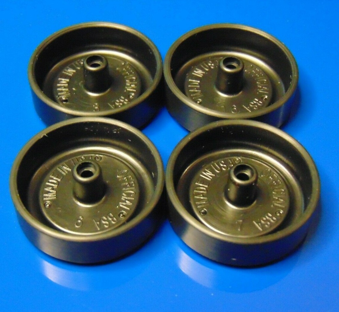 Quality Pinewood Derby Wheels Mixed Mold Numbers LATHE TREAD RACE READY