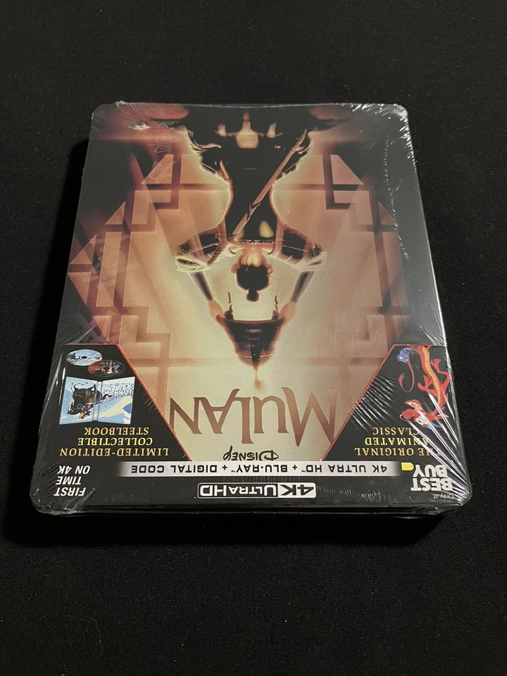 MuLaN (фильм 1998 года): 4K + Blu ray + d/c Limited sTeeLBooK «УЛЬТРА РЕДКАЯ» 🔶BRaND NeW🔶 - Изображение 4 из 4