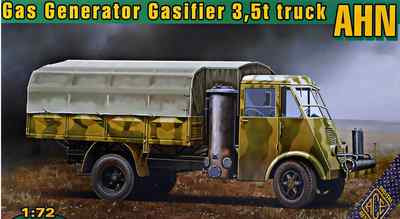 ACE 72532 - AHN French 3,5T truck Gaz Generator Gazifier 1/72 scale model
