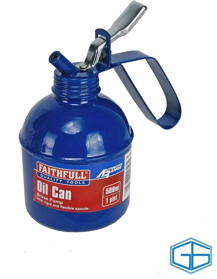 FAITHFULL FAIOC500 500ML PISTOL TYPE OIL CAN - NO SPOUTS