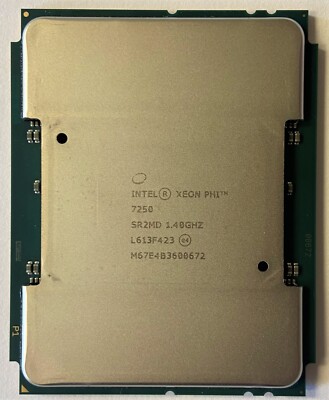 Intel HJ8066702859200 SR2MD Xeon Phi Processor 7250 16GB, 1.40GHz,68core TESTED