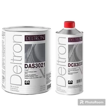 DAS3021 Deltron PPG Acrylic Urethane Sealer White Gallon And DCX3030 Hardener Qt