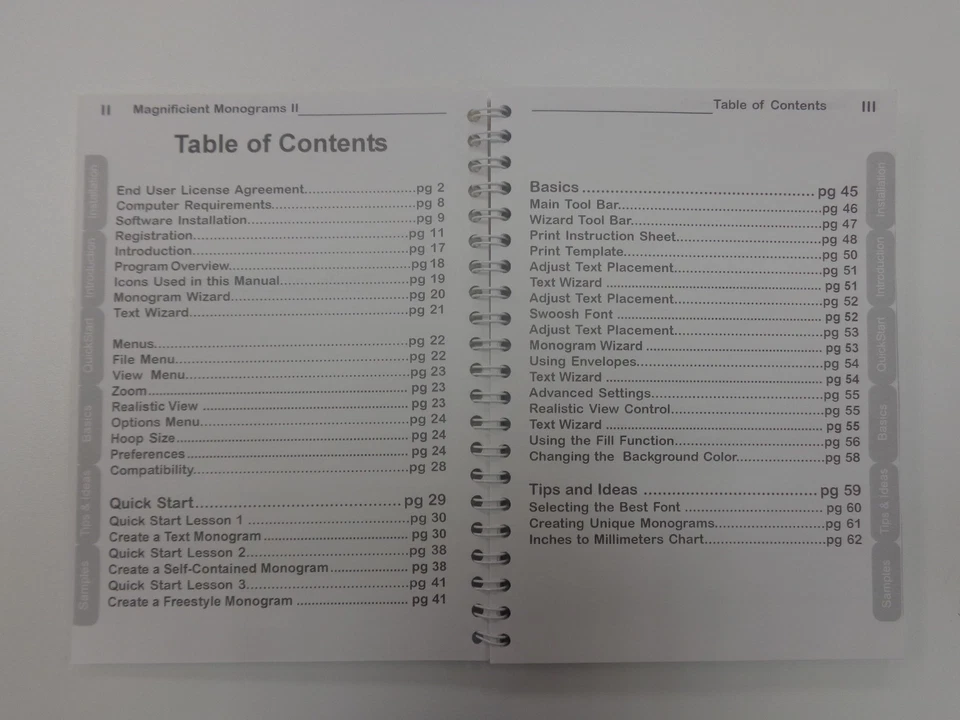 Amazing Designs Magnificent Monograms II Instructional Book Manual Tutorial  - Image 2 of 2