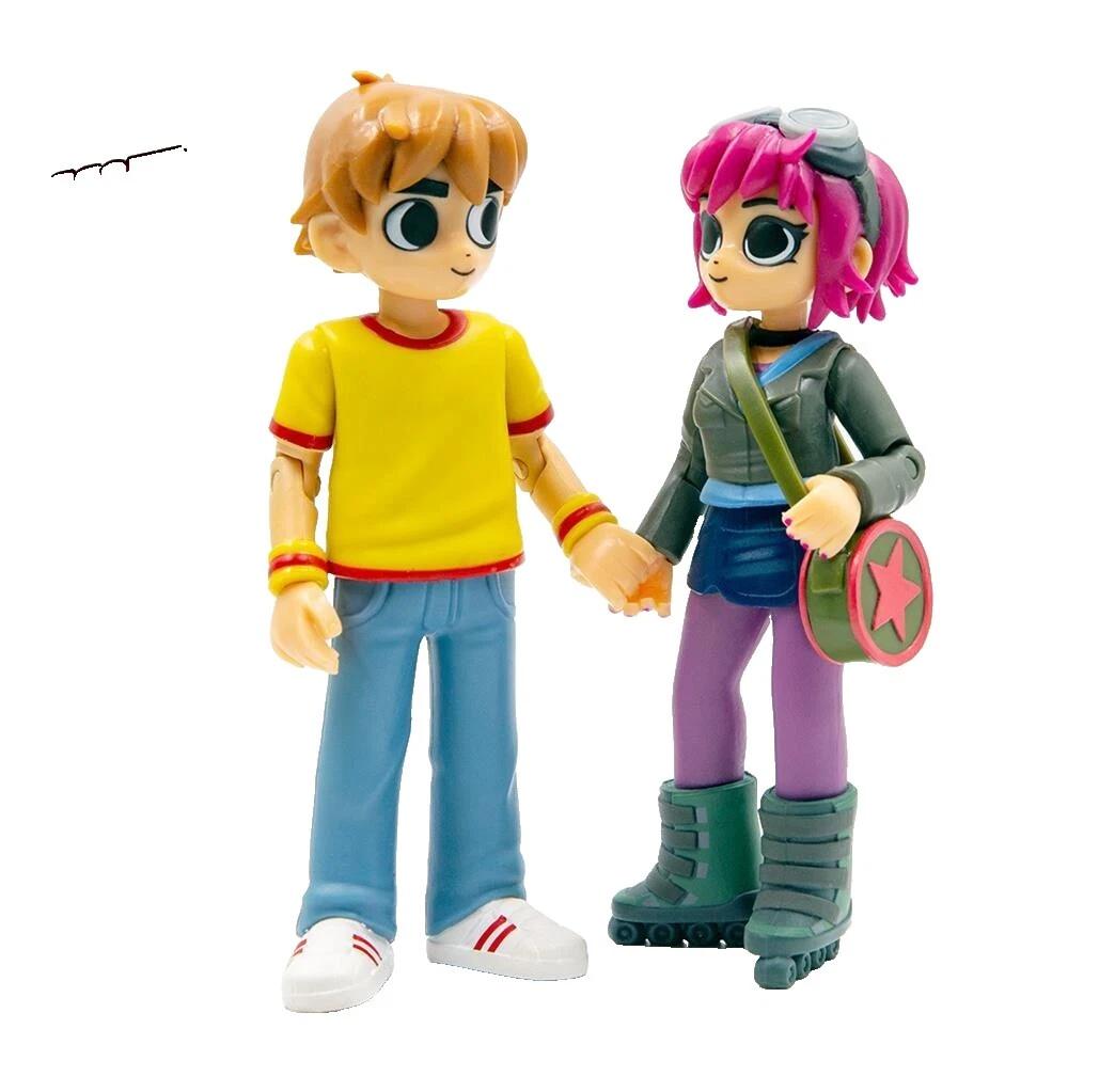 Figuras de acción de Scott Pilgrim y accesorios