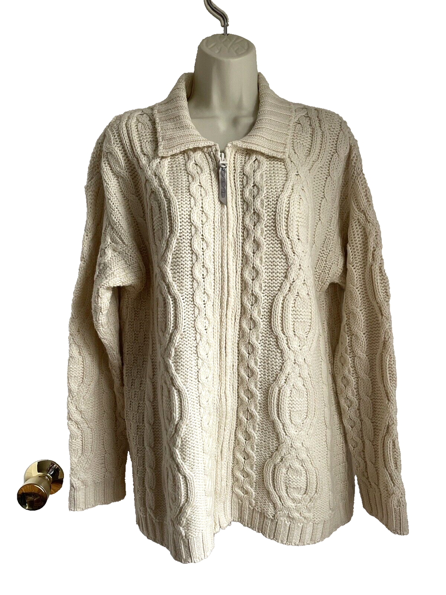Aran Crafts Big And Tall Irish Sweaters Aran Craft Sweater S M L