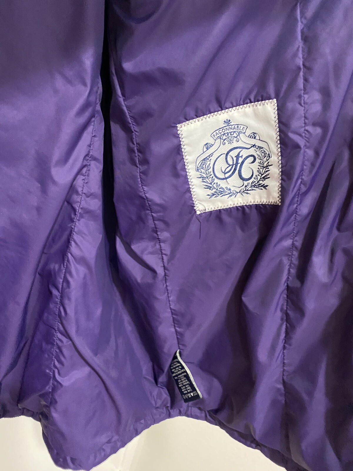 Faconnable Violet 100% Polyamide Jacket - Women's… - image 7