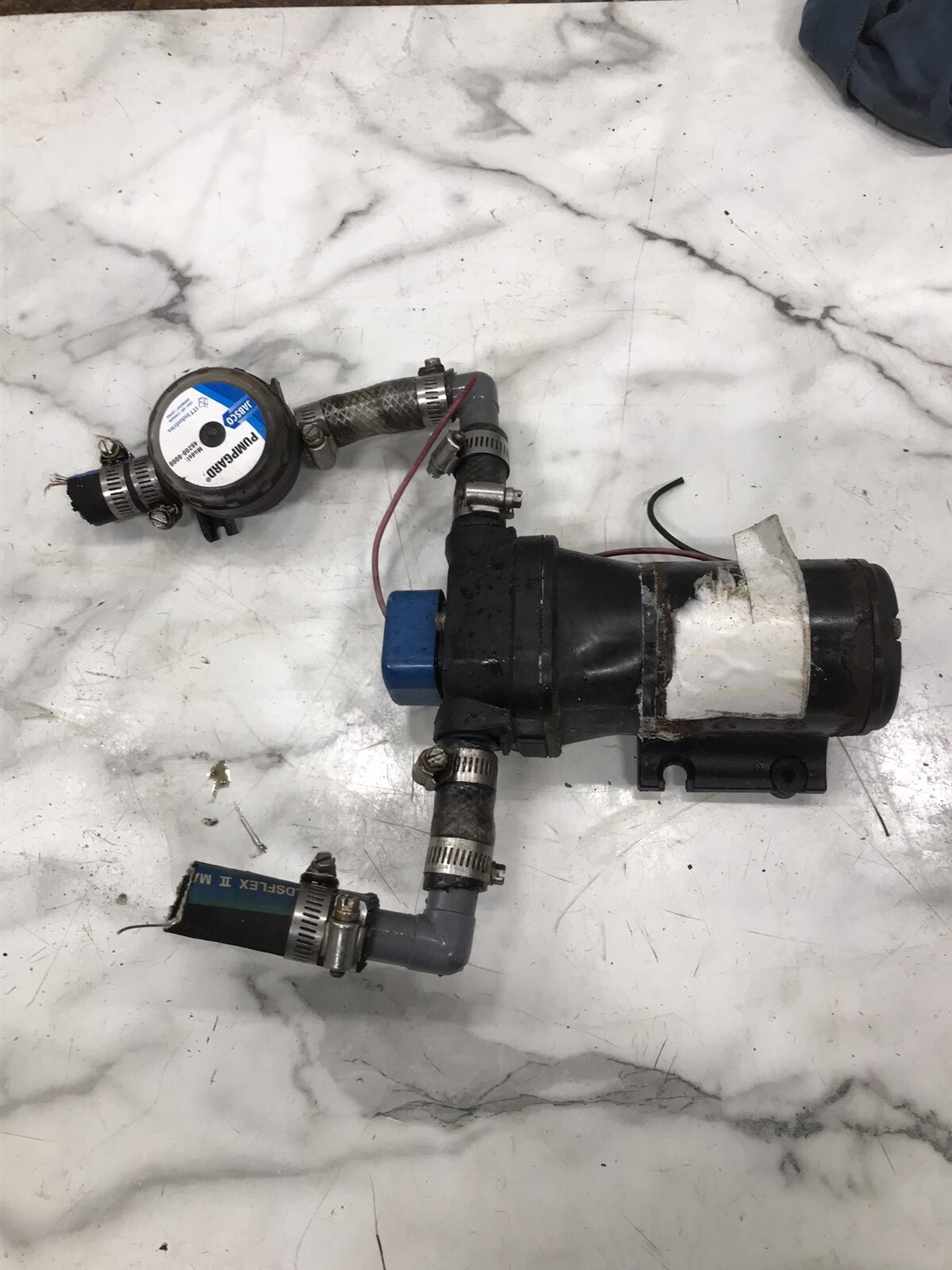 04 Cabo 31 Express Boat Jabsco marine RV water pump