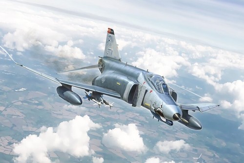 ITALERI, Avion F-4E/F Phantom II à assembler et à peindre, échelle 1/72, ITA...