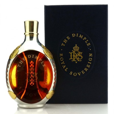 Dimple 21 Year Old Royal Sovereign Scotch Whisky 1980s extrem Selten
