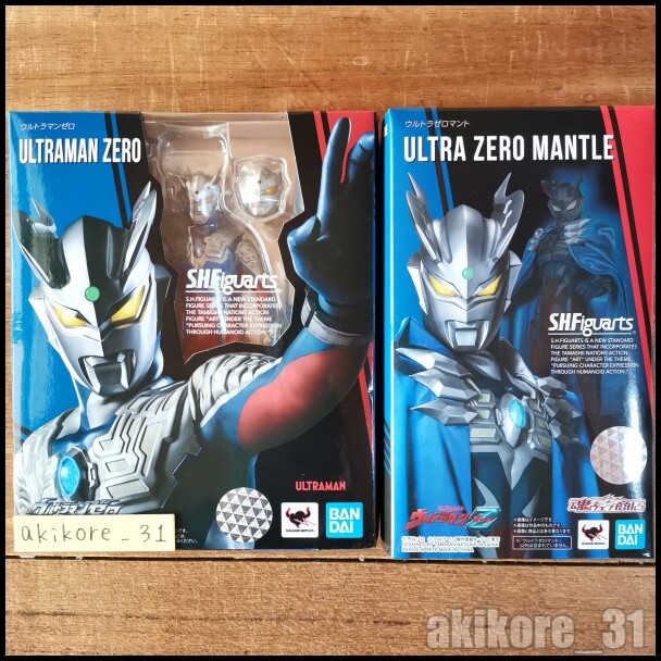 S.H.Figuarts Ultraman Zero and Zero Mantle bandai | eBay