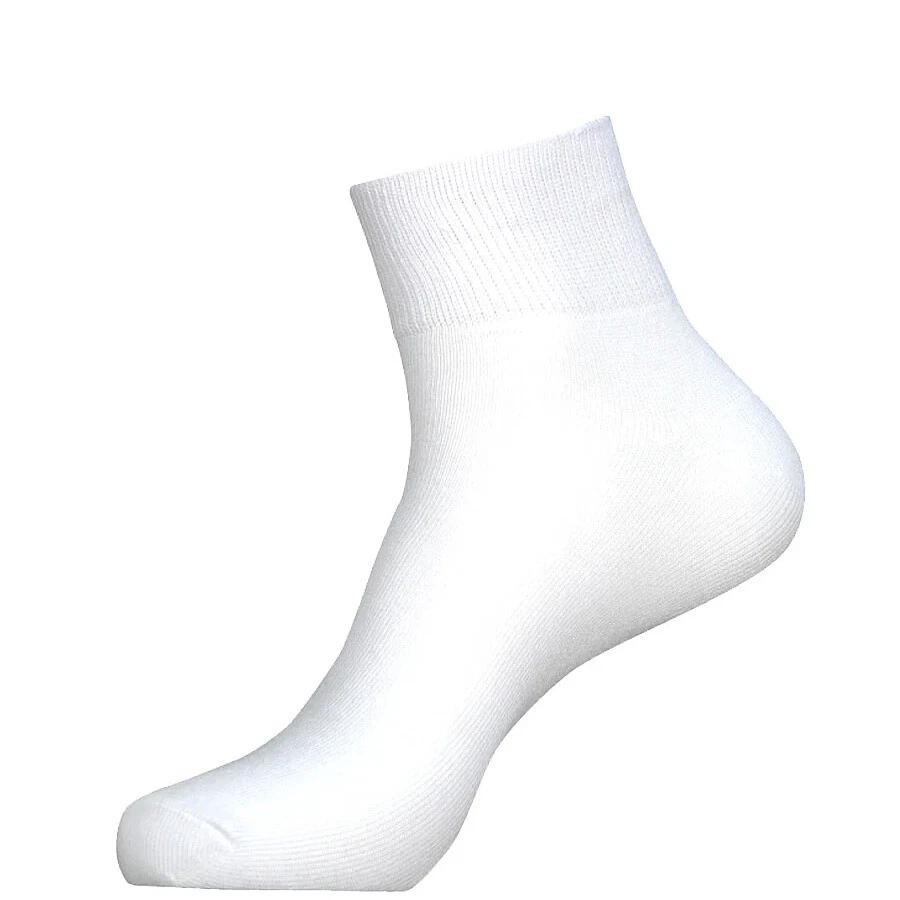 Белый лодыжки платье носки для мужчин женщин экипажа простоя размер 6-8 9-11 10-13 упаковка лот - Изображение 2 из 4