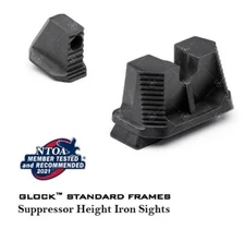 Strike Industries Iron Sights for Glock Suppressor Height, SI-G-SIGHTS-SH  -NEW