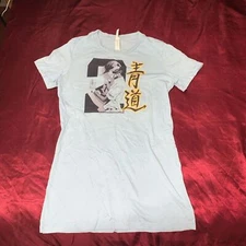 Women's Blue and Yellow T-shirt