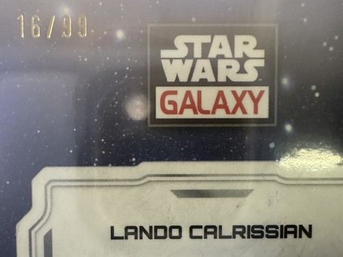 2024 Topps Star Wars Galaxy Lando Calrissian Wave Parallel #’d /99 Card #62 - 第 3/3 張圖片