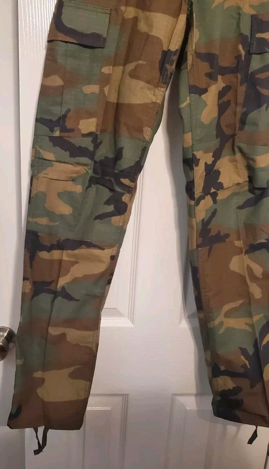 Rothco 5947 Woodland Camo Rip-Stop BDU Pants Size XS Waist 23in-27in New Tags - Image 2 of 4