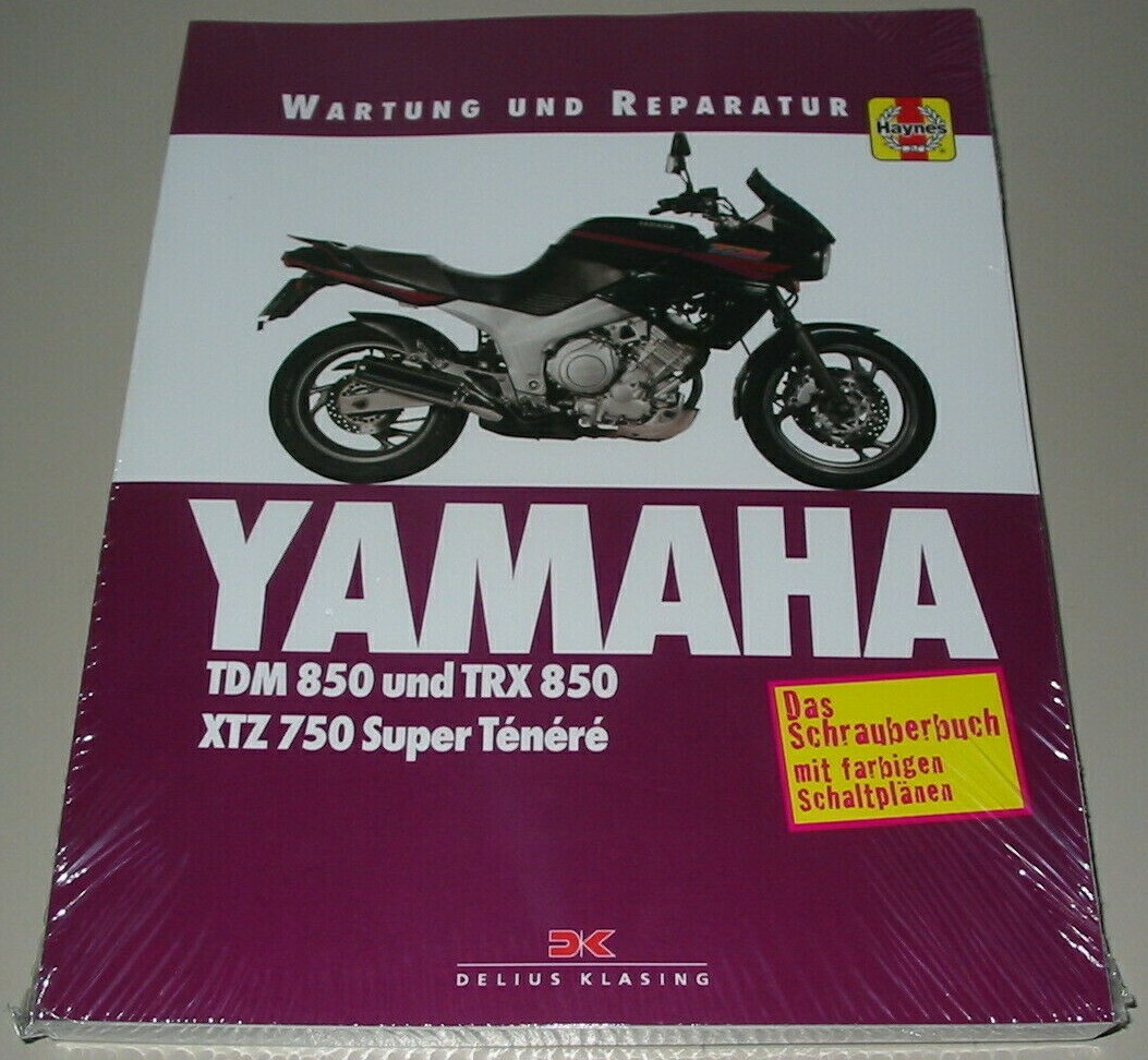 Reparaturanleitung Yamaha TDM 850 + TRX 850 XTZ 750 Super