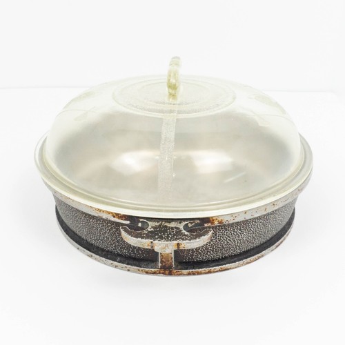 Vintage Guardian Service 9" Diameter 2" Deep Cookware  Pan Casserole  Glass Lid - Picture 5 of 16