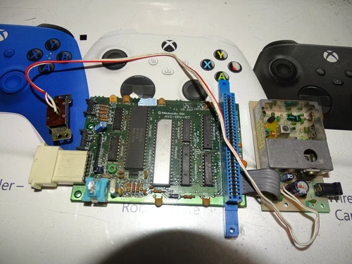 Nintendo Japan Famicom DEFECTIVE DONOR MB HVC-CPU-Assembly-ISSUES-PARTS-READ