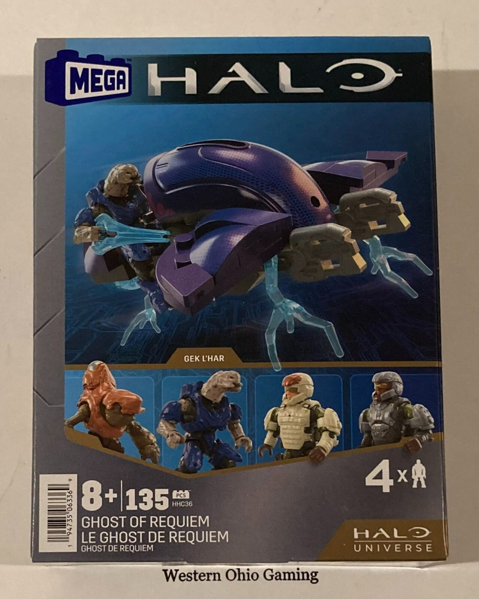 Mega Bloks Halo : Ghost Town Requiem - Figurine De Construction à 4 Personnages - Neuf