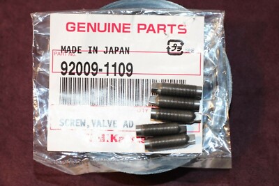 Kawasaki ZL ZX 500 600 AN KLX Valve Adjust Tappet Screw NOS 92009