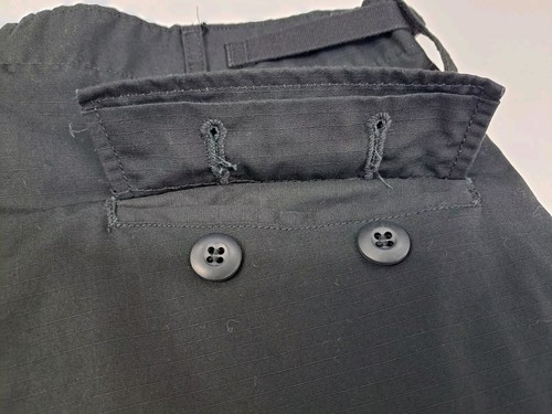 Propper Mens Tactical Cargo Ripstop Pants Size Large/Regular Black #5417 - Picture 6 of 12