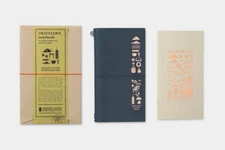 Traveler's Factory KYOTO Edition Limited Leather Cover Travelers Notebook JAPAN 