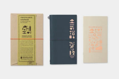 THE LIMITED Traveler's Factory KYOTO Edition Limited Leather Cover Travelers Notebook JAPAN