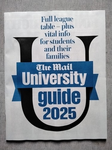 The Mail University Guide 2025 - NEW PUBLISHED ON 8/9/24