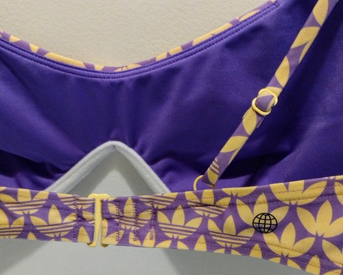 Adidas Originals Damen Monogram Bikini Oberteil Gr. L (16-18) - Bild 4 von 18