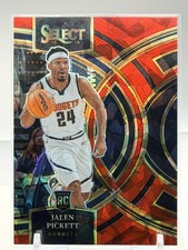 Jalen Pickett 2023-24 Panini Select Red Cracked Ice Prizms #108 RC