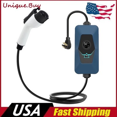 Level 1/2 EV Charger 8A 16A  3.84kW  110V-240V 6-20P for J1772 Electric Car . #i