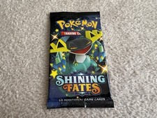 Pokemon Shining Fates Booster Pack English Factory sealed unweight TCG OVP