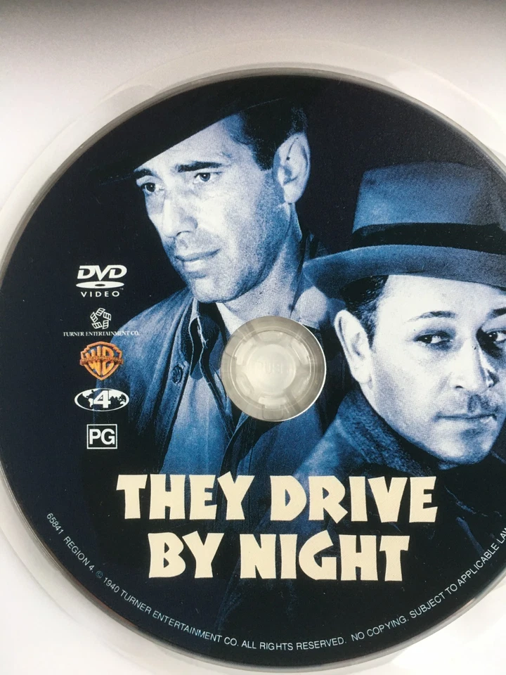 They Drive by Night (Classic 1940 Humphrey Bogart, Ida Lupino) DVD AS NEW - image 3 of 3