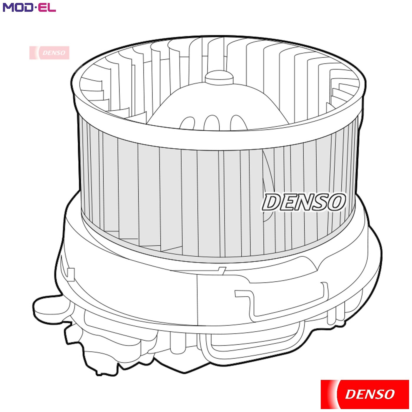 INTERIOR BLOWER DEA07007 FOR PEUGEOT CITROEN C3/II/Pluriel C2/ENTERPRISE 1.4L - Image 5