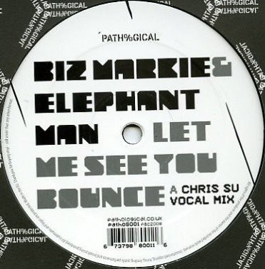 Biz Markie & Elephant Man - Let Me See You Bounce (Chris SU Mixes) (12'')